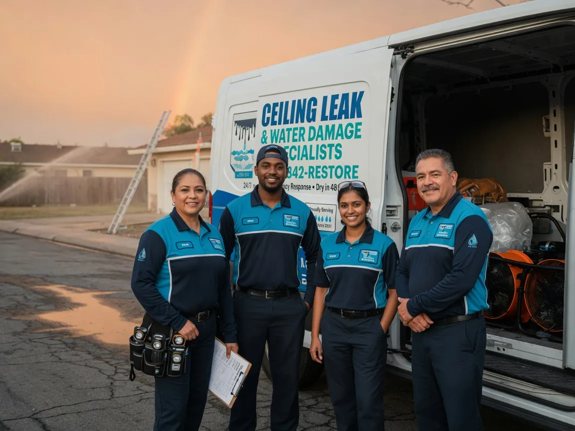 Ceiling Leak Cleanup company in Marshes Siding, KY